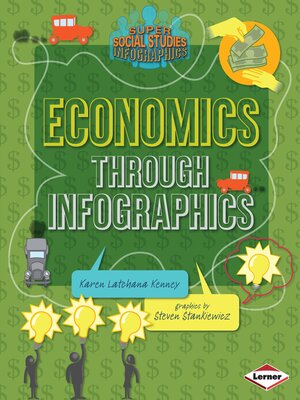 cover image of Economics through Infographics